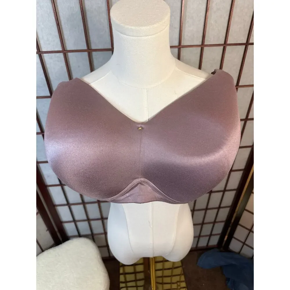 Cacique  Women's Bra Comfort Bliss Lightly Lined No-Wire Bra  48DDD  Deep Taupe